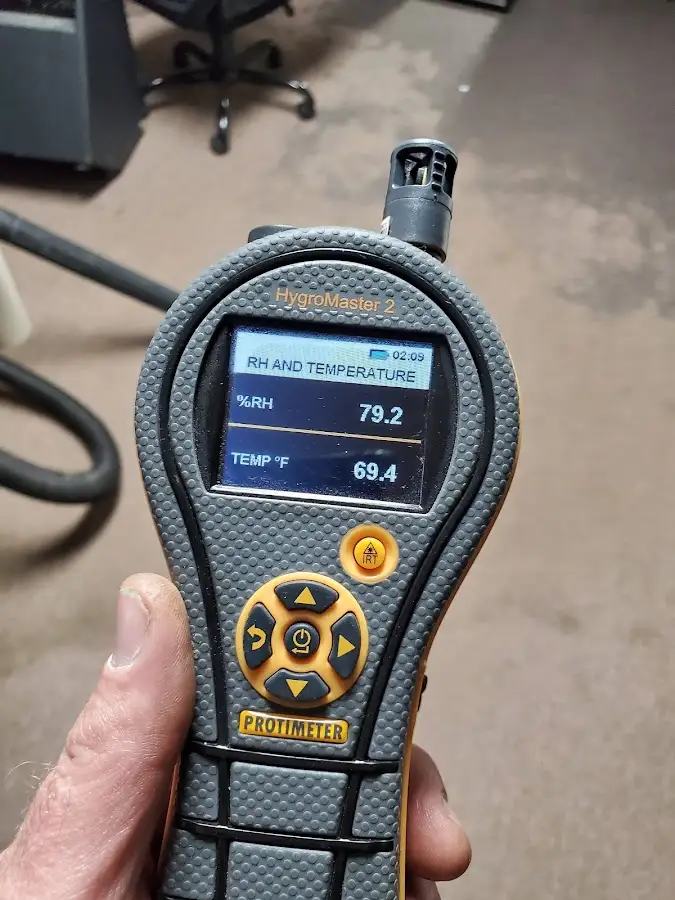 Moisture meter humidity assessment for Fire & Smoke Damage Restoration in Three Lakes